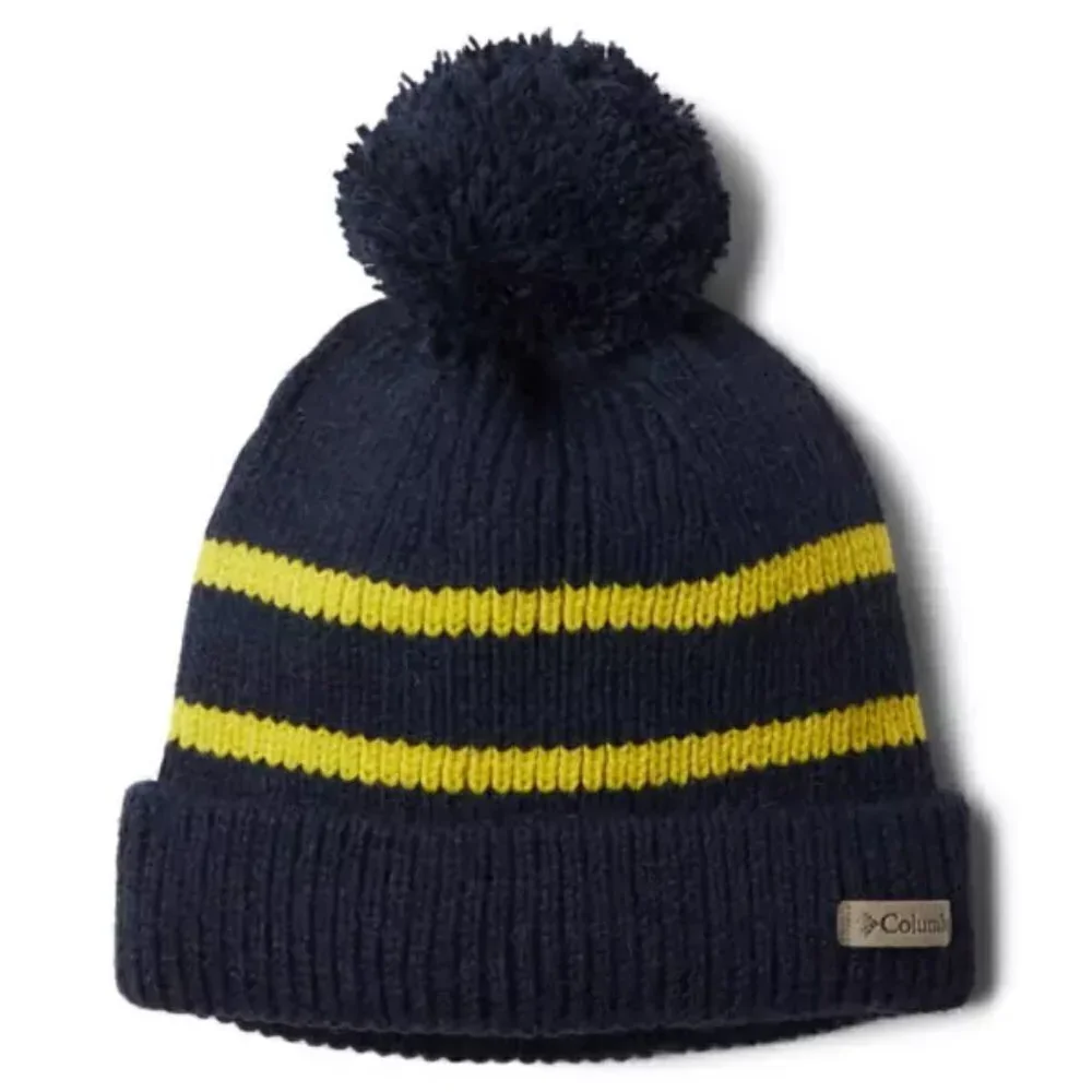 NWT Columbia Youth Auroras Lights Blue Striped Winter Beanie